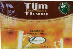 Soria Natural Tijm tomillo infusie 20 Zakjes