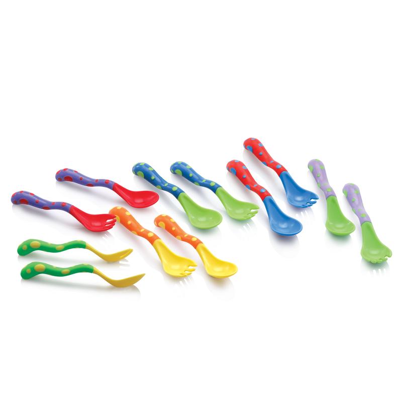 Nuby Oefenbestek 12+ maanden 2 Stuks