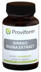 Proviform Ginkgo biloba 60 mg 60 Vegetarische capsules
