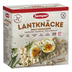 Semper Knackebrod lantknacke glutenvrij  230 Gram