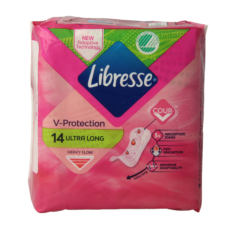 Libresse Ultra long triple protection 14 Stuks