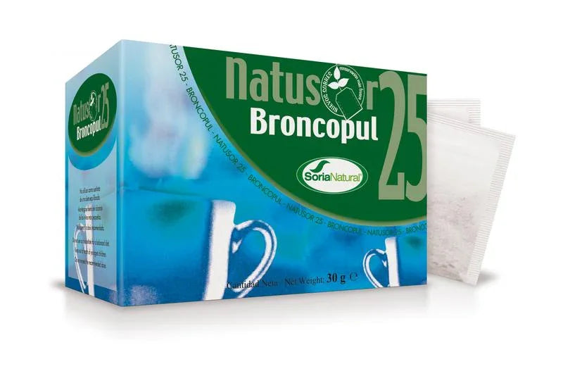 Soria Natural Natusor 25 Broncopul kruideninfusie  20 Zakjes
