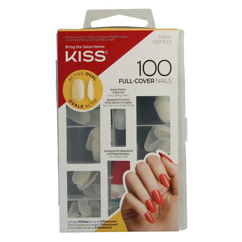 Kiss Full cover nails oval 70 Milliliter