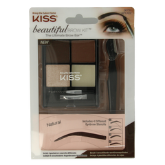 Kiss Beautiful brow kit  1 Stuks