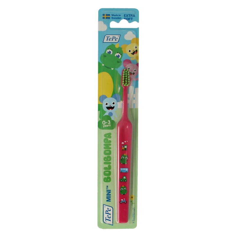 TePe Tandenborstel bolibompa extra soft 1 Stuks