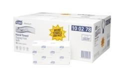 Tork Premium handdoekjes soft 100278 23x23 3000 Stuks