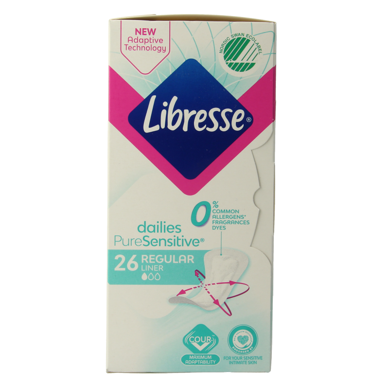 Libresse Inlegkruisjes pursens normal 26 Stuks