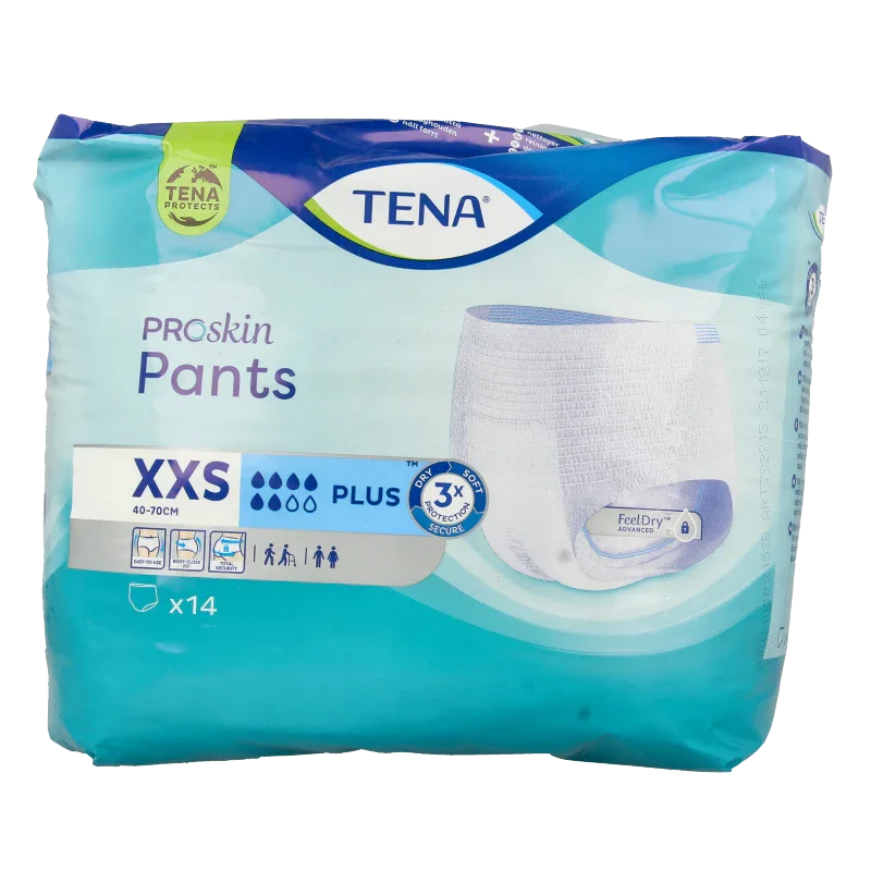 Tena Proskin pants plus XXS 14 Stuks