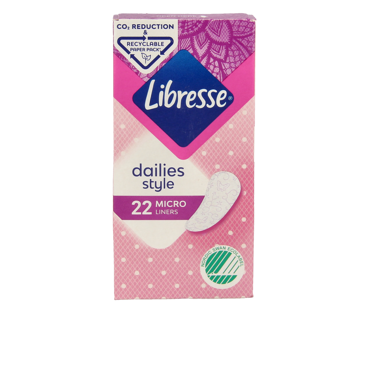 Libresse Inlegkruisjes micro 22.00 Stuks