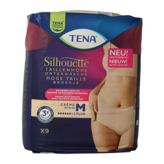 Tena Silhouet plus high waist creme medium 9 Stuks