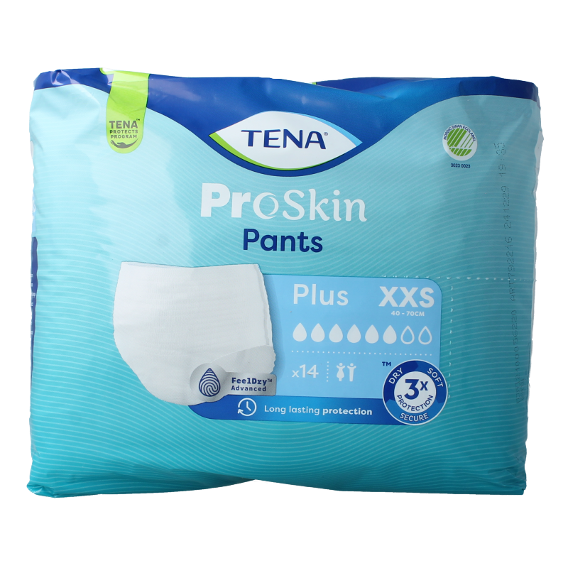 Tena Proskin pants plus XXS 14 Stuks