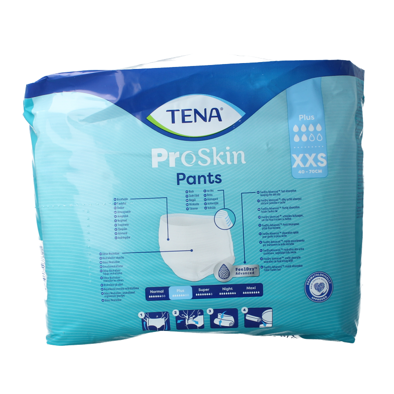 Tena Proskin pants plus XXS 14 Stuks