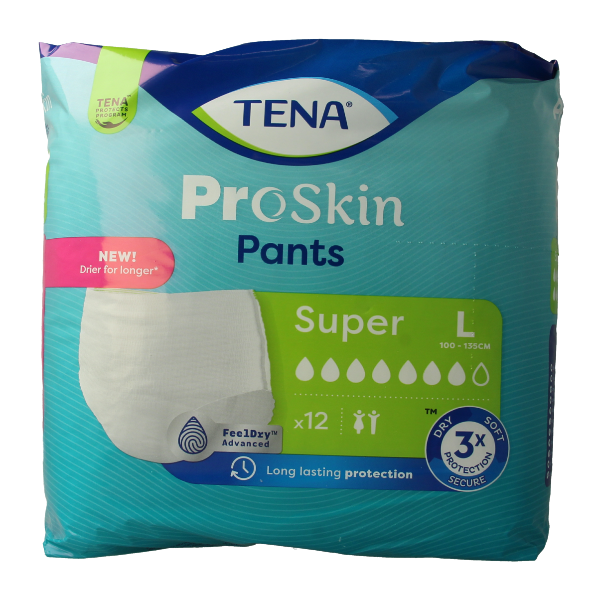 Tena Proskin pants super L 12.00 Stuks