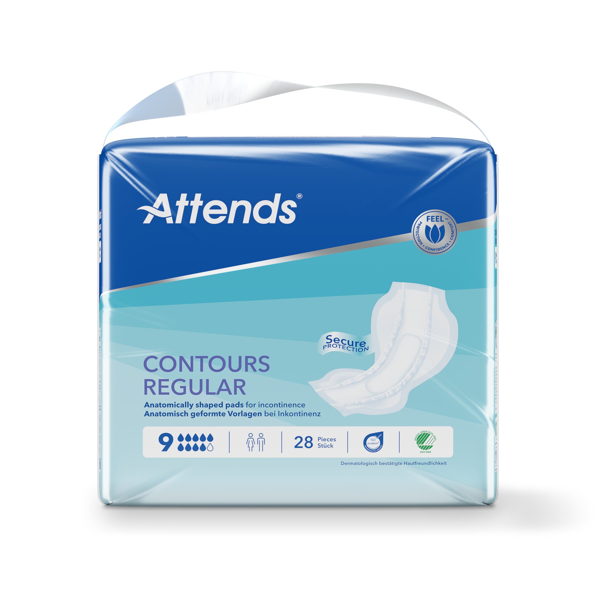 Attends Inlegger contours 9 28 Stuks