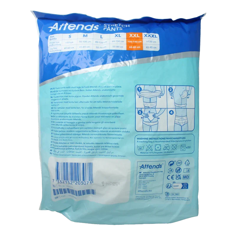 Attends Stretchpants maat XXL 15 Stuks