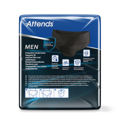 Attends Men discreet underwear zwart maat L 10.00 Stuks