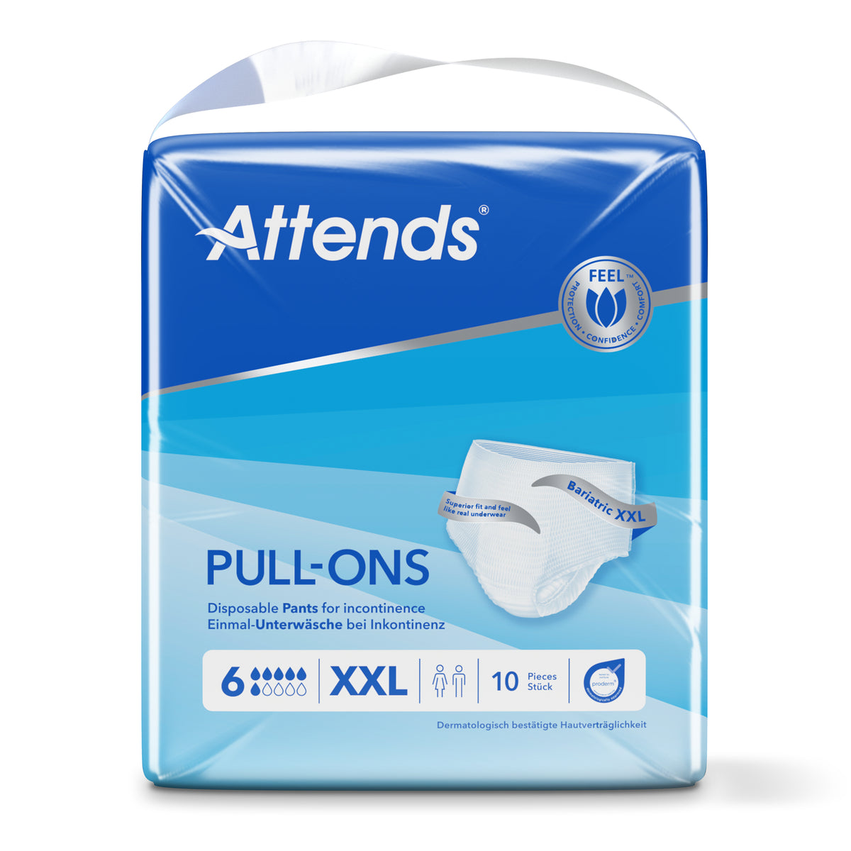 Attends Pull-ons 6 maat XXL 10 Stuks