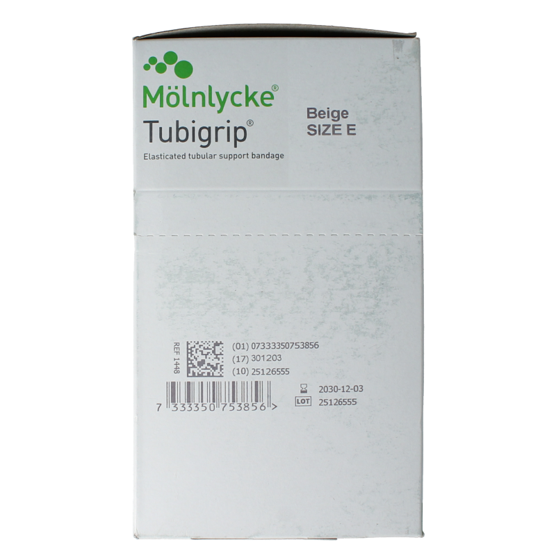 Tubigrip Elastisch buisverband E 10m x 8,75cm huidkleur 1 Stuks