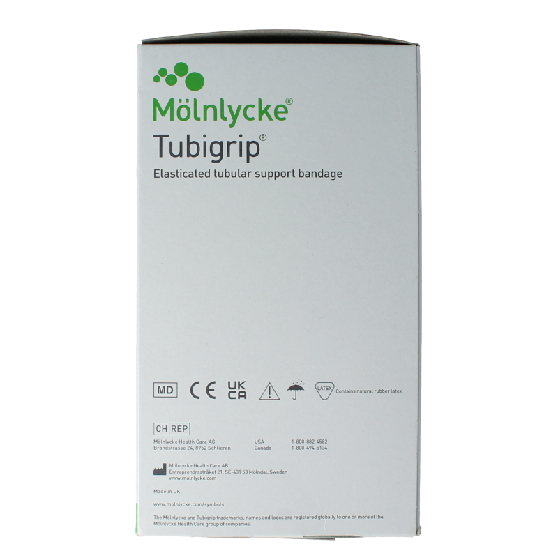 Tubigrip Elastisch buisverband E 10m x 8,75cm huidkleur 1 Stuks