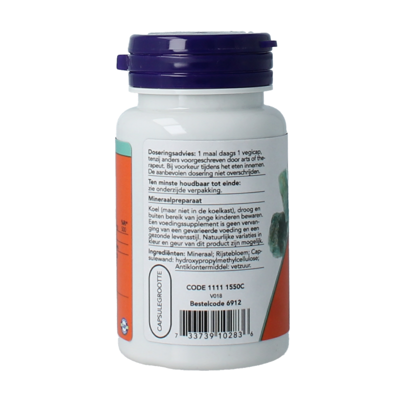 NOW Zink picolinaat 50mg 60 Vegetarische capsules