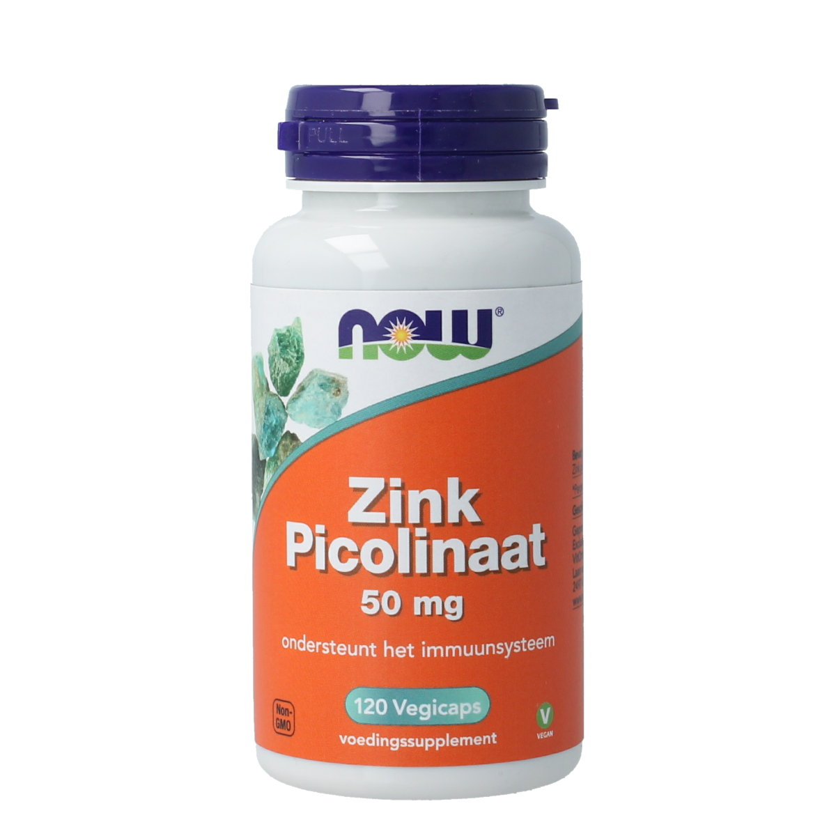 NOW Zink picolinaat 50mg 120.00 Vegetarische capsules