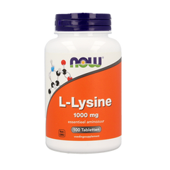 NOW L-Lysine 1000mg 100.00 Tabletten