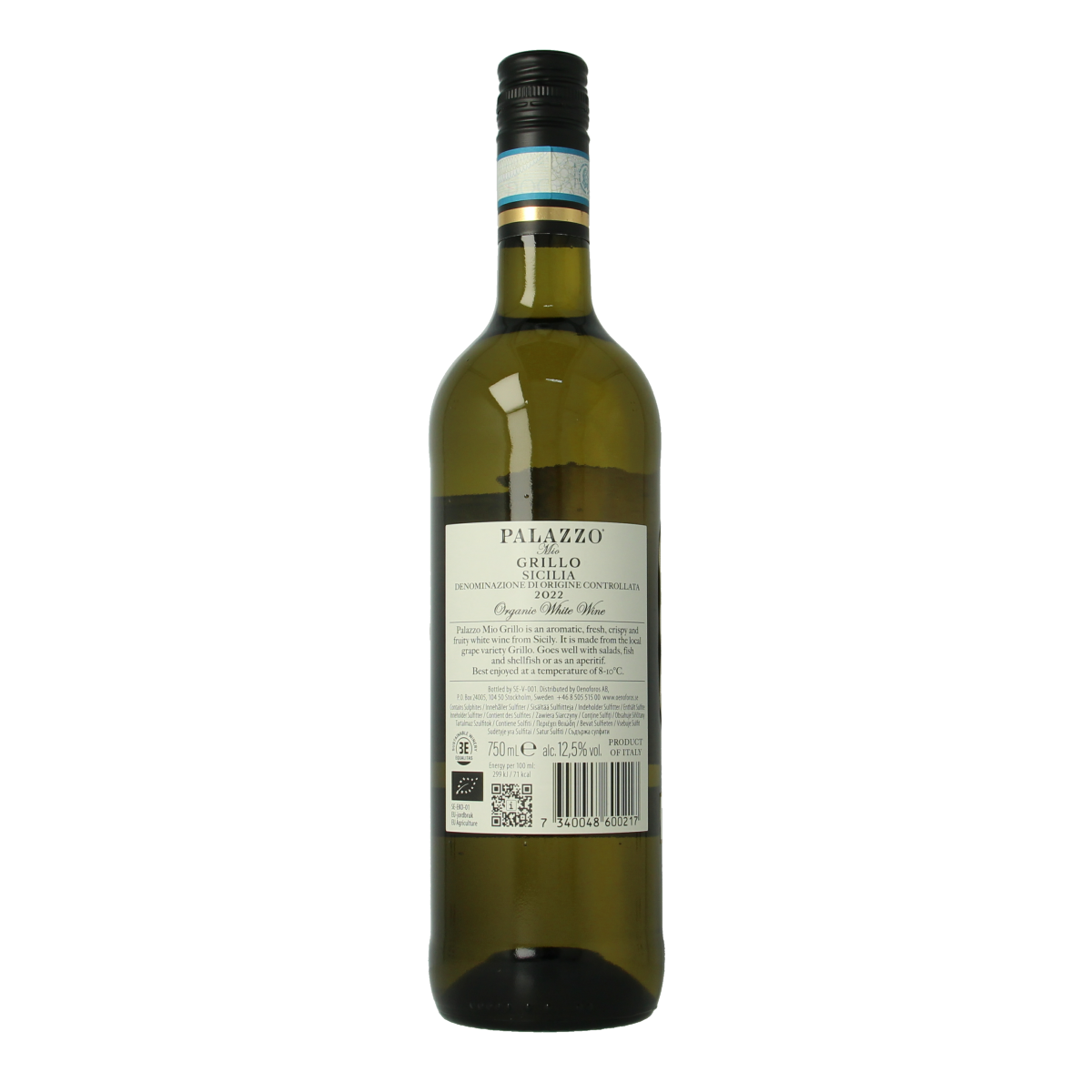 Palazzo Mio grillo wit bio 750.00 Milliliter