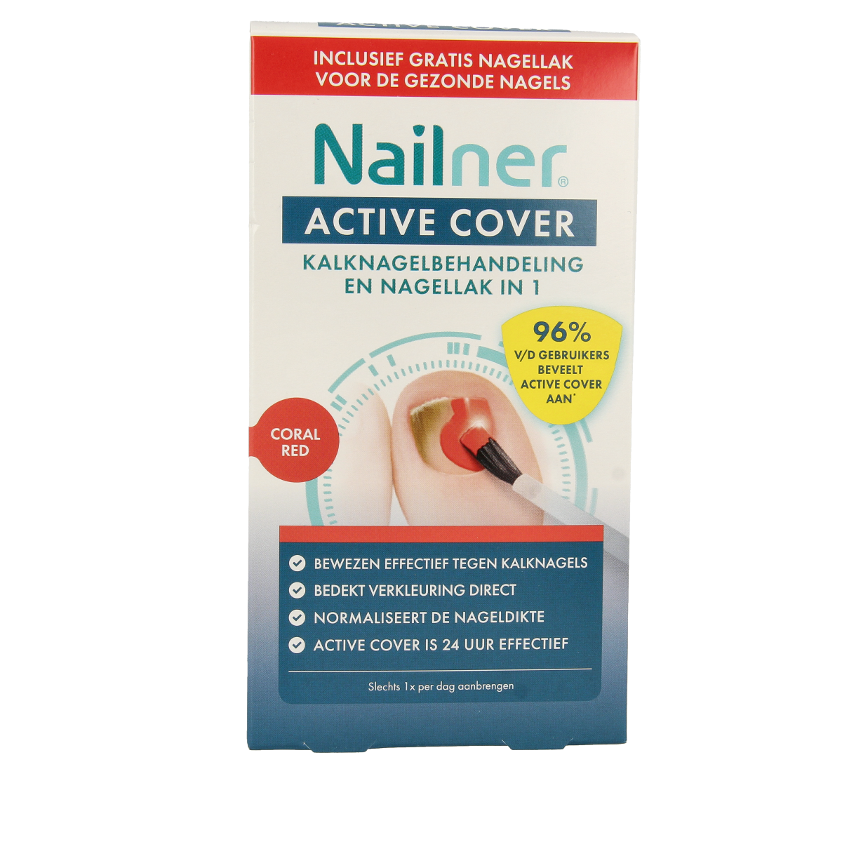 Nailner Active cover red 1.00 Set