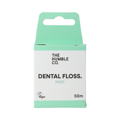The Humble Co Dental floss fresh mint 50 meter 1.00 Stuks