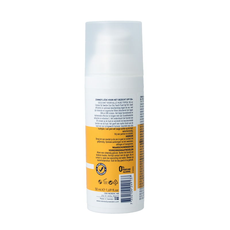 Celenes Herbal dry touch sunscreen fluid SPF50 50 Milliliter