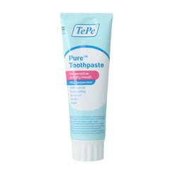 TePe Pure tandpasta sensitive peppermint 75 Milliliter