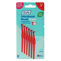 TePe Interdentale ragers original rood 0,5mm maat 2 6.00 Stuks