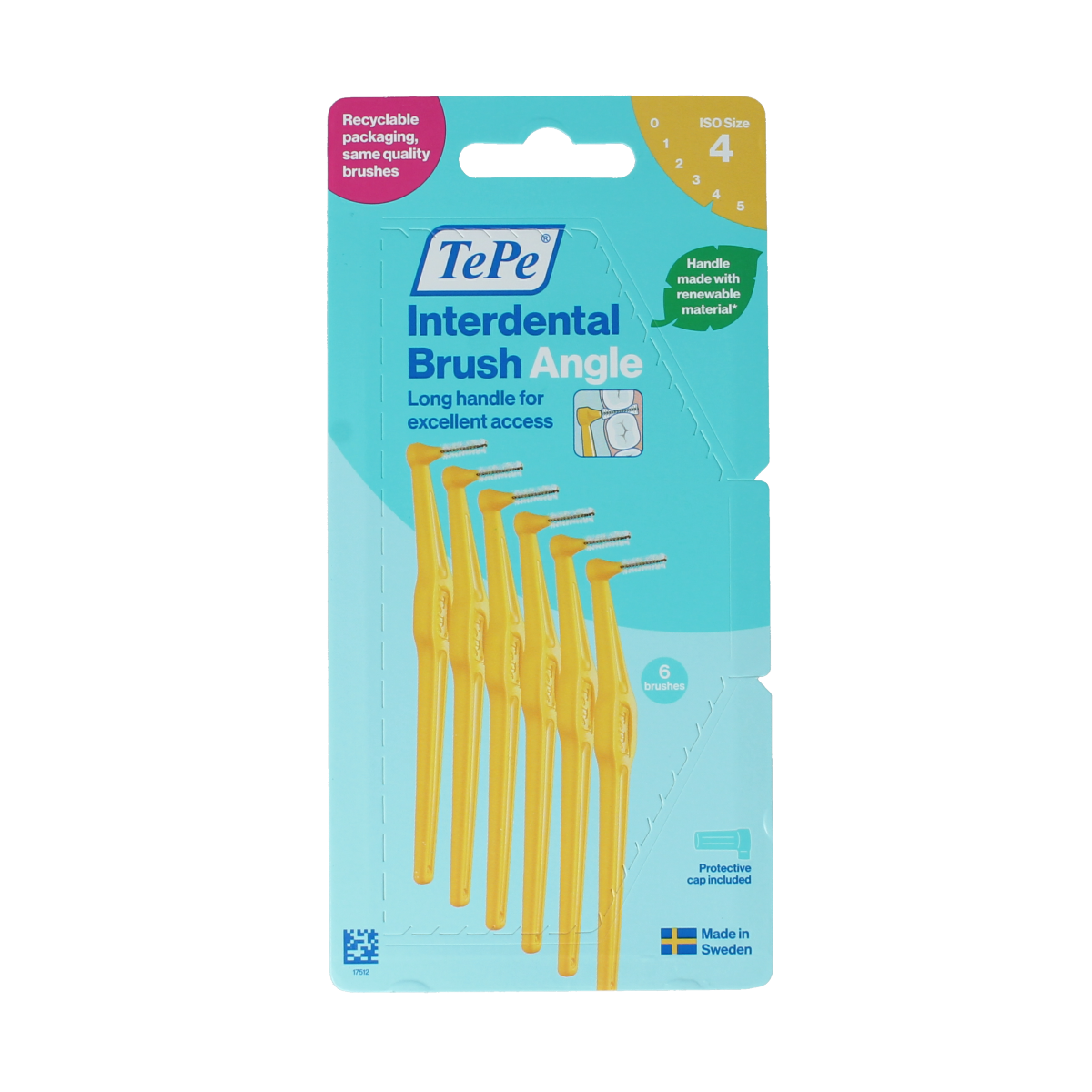 TePe Angle geel iso maat 4 6.00 Stuks