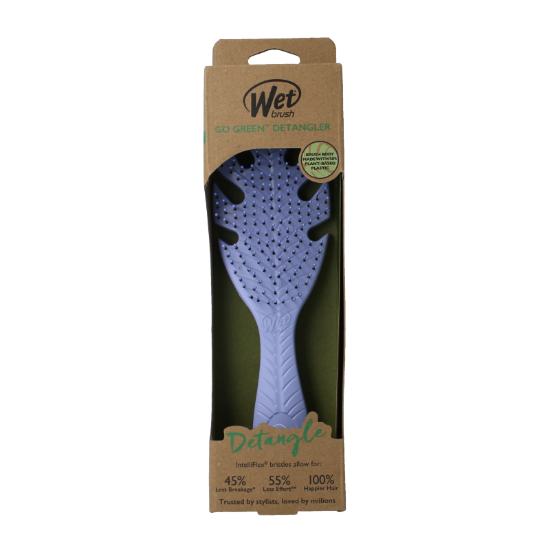 Wet Brush Go green detangler lavender 1 Stuks