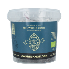 Zeeuwsche Zoute Zout met zwarte knoflook bio 1 Kilogram