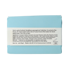 Blokzeep Shaving bar sandelhout & May Chang 100.00 Gram