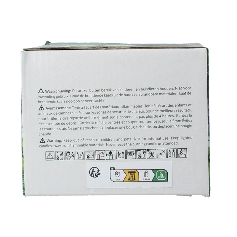 Green Tree Gemstone candle inner growth mint 256 Gram