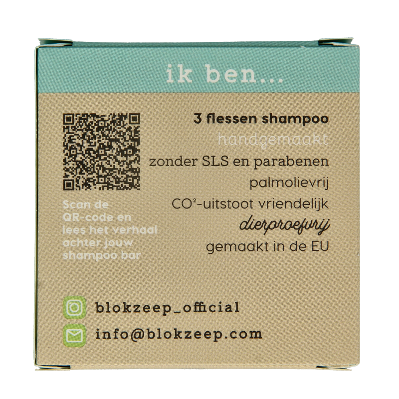 Blokzeep Shampoobar mojito 60 Gram