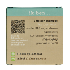 Blokzeep Shampoobar mojito 60 Gram