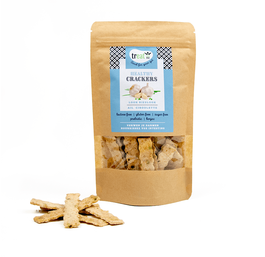 Treat Crackers look bieslook glutenvrij 80.00 Gram