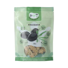 Treat Crackers olijf glutenvrij 70.00 Gram