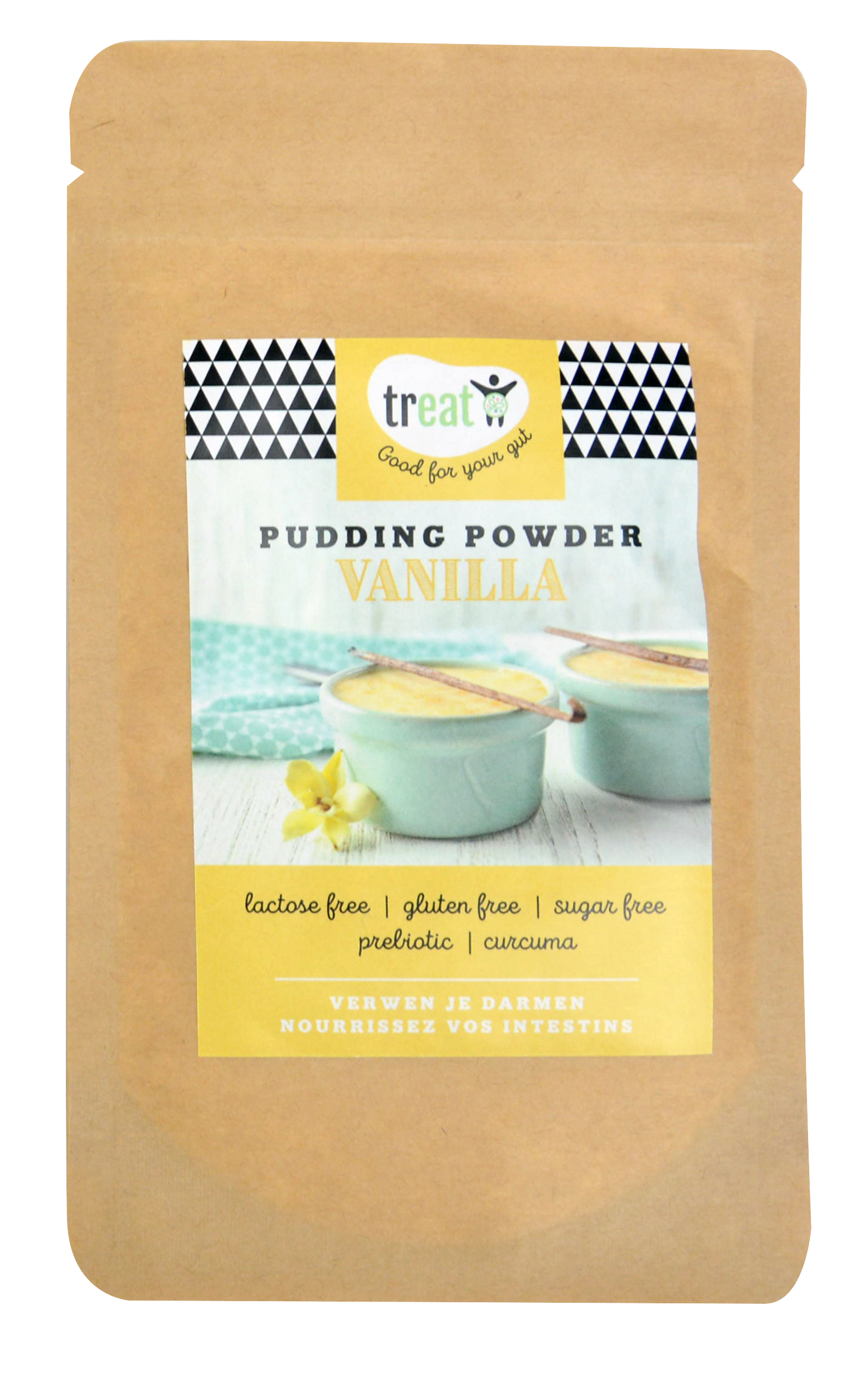 Treat Vanille pudding poeder glutenvrij 30.00 Gram