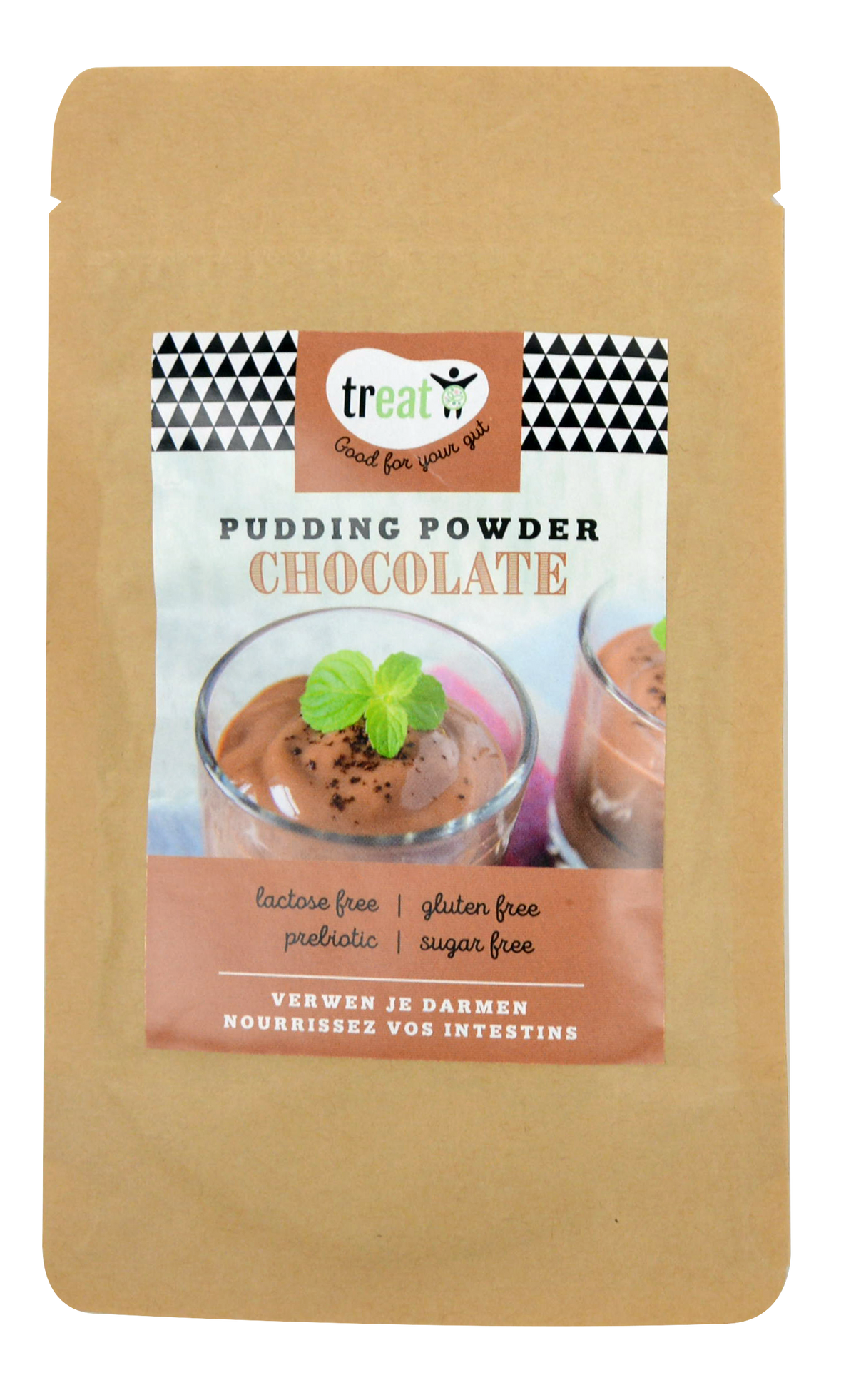 Treat Chocolade pudding poeder glutenvrij 30.00 Gram
