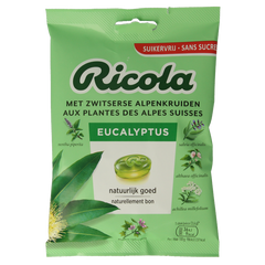 Ricola Eucalyptus suikervrij 75 Gram
