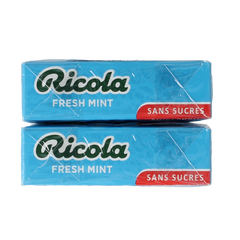 Ricola Fresh mint suikervrij duo pack 100 Gram