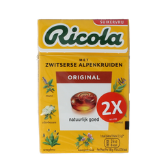 Ricola Original suikervrij duo pack 100.00 Gram