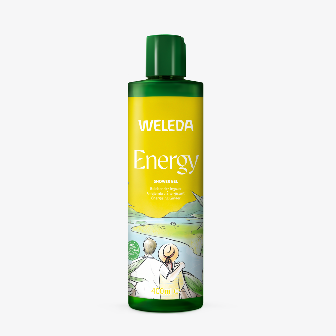 Weleda Energy douchegel gember bio 400 Milliliter