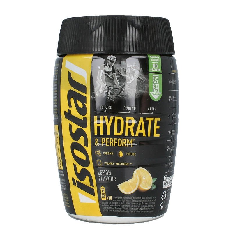 Isostar Hydrate & perform lemon 400 Gram