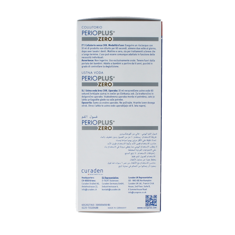 Curaprox Perio plus+ zero 200 Milliliter