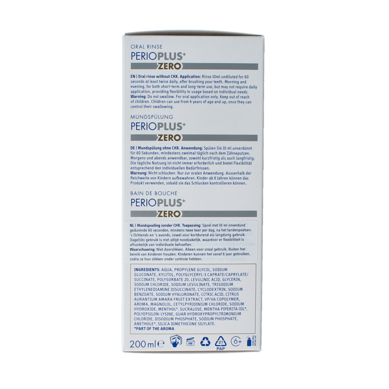 Curaprox Perio plus+ zero 200 Milliliter